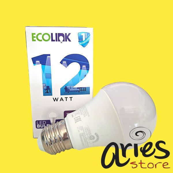 LAMPU LED ECOLINK 12 WATT PUTIH