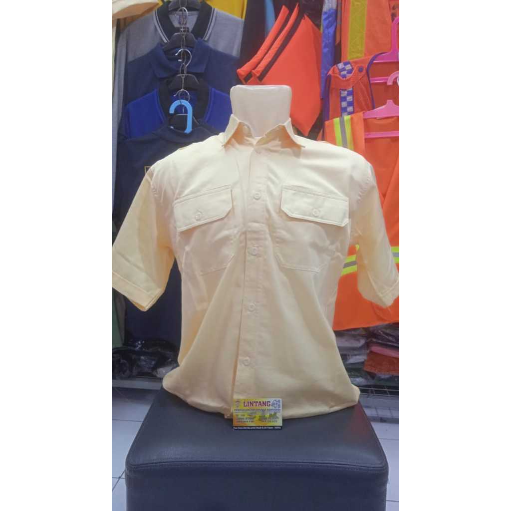 SERAGAM PDH KREM/SERAGAM SATPAM KREM