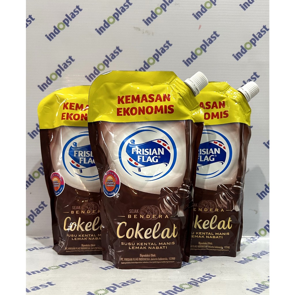 

Frisian Flag Susu Kental Manis Cokelat Pouch 545 gr