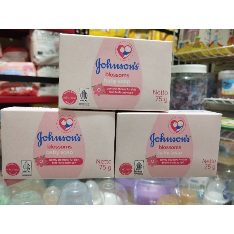 JOHNSONS BABY SOAP BLOSSOMS 75 GR