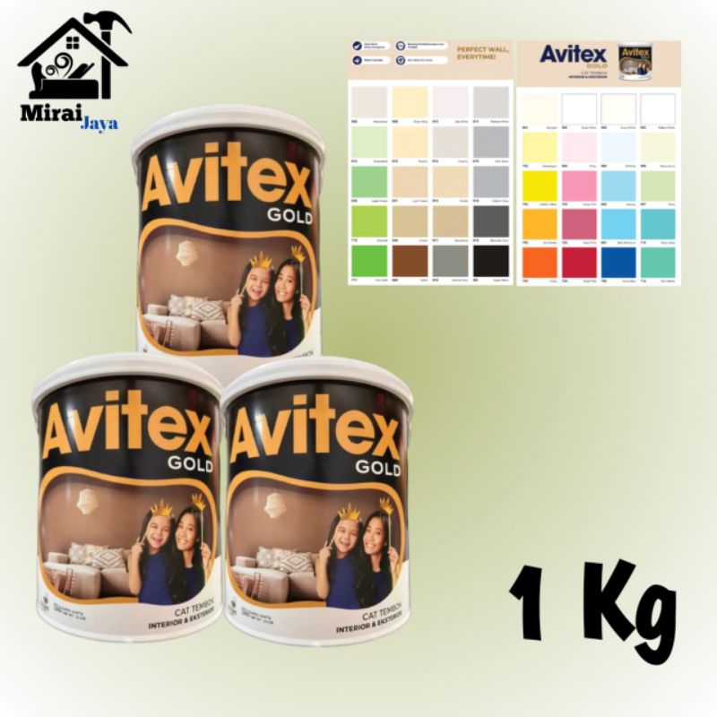 Avitex Gold Cat Tembok 1Kg