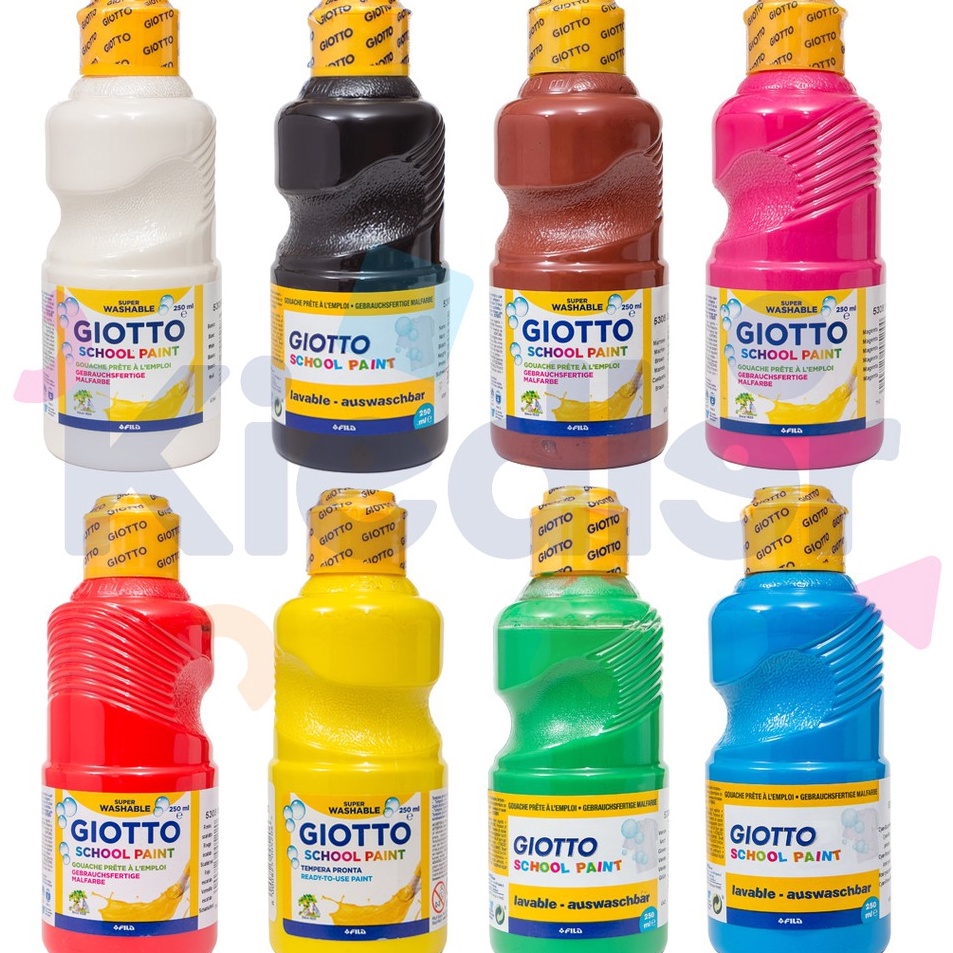 

Buruan Beli Giotto Washable School Paint 25 ML Cat Lukis Anak Gambar