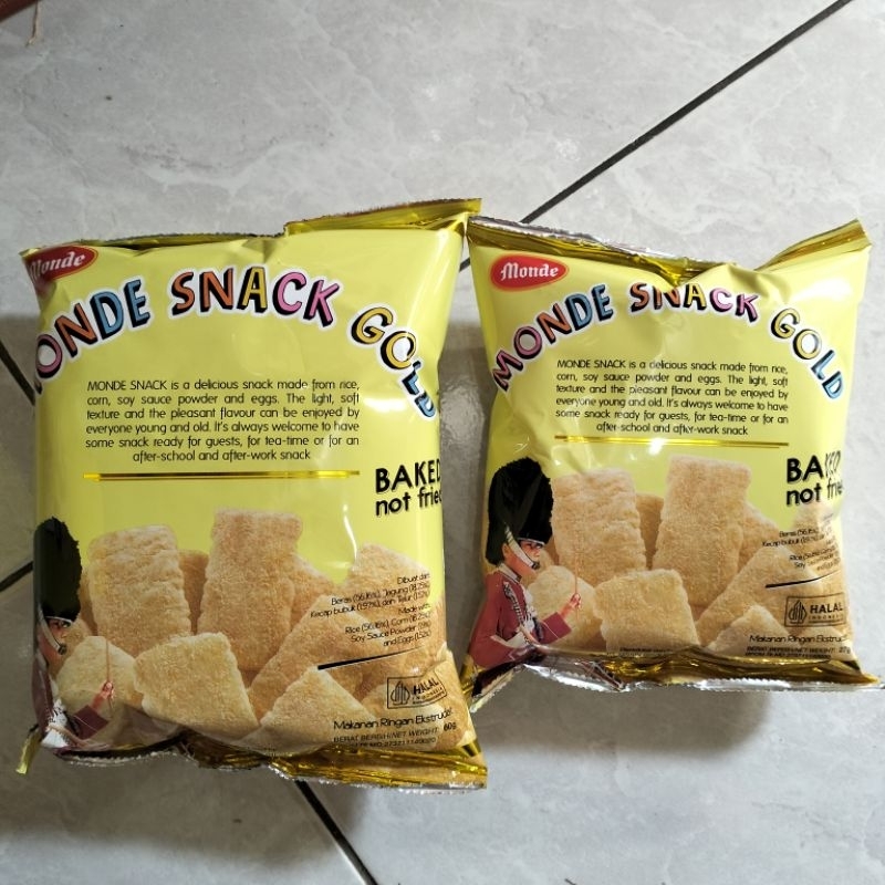 

Monde Snack Gold Serena 27gr dan 60gr