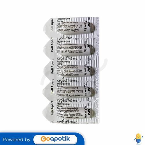 CYGEST 400 MG SUPPOSITORIA