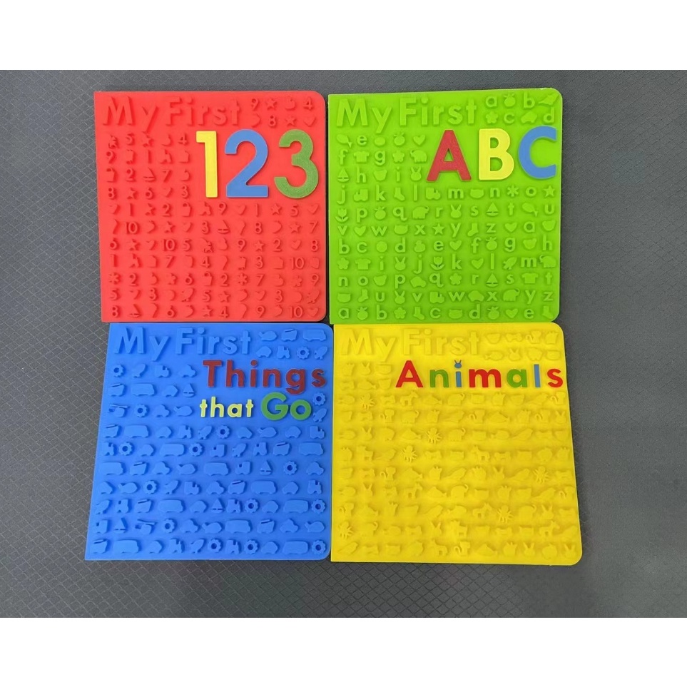 My first book 3D tekstur sensory book