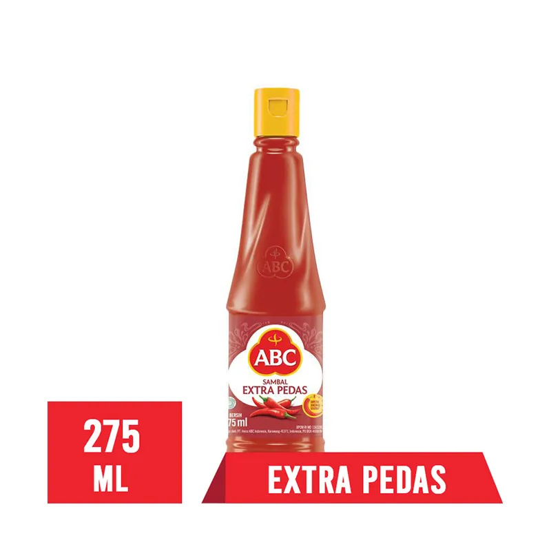 

abc sambal extra pedas 275ml