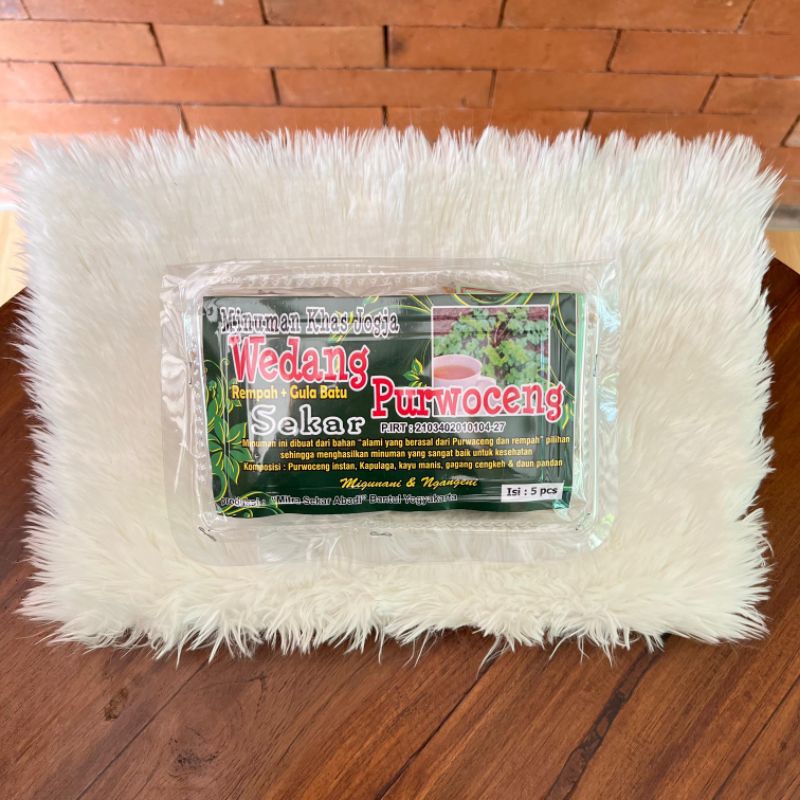 

WEDANG PURWACENG KEMASAN MIKA ISI 5 SACHET (REMPAH&GULA BATU)