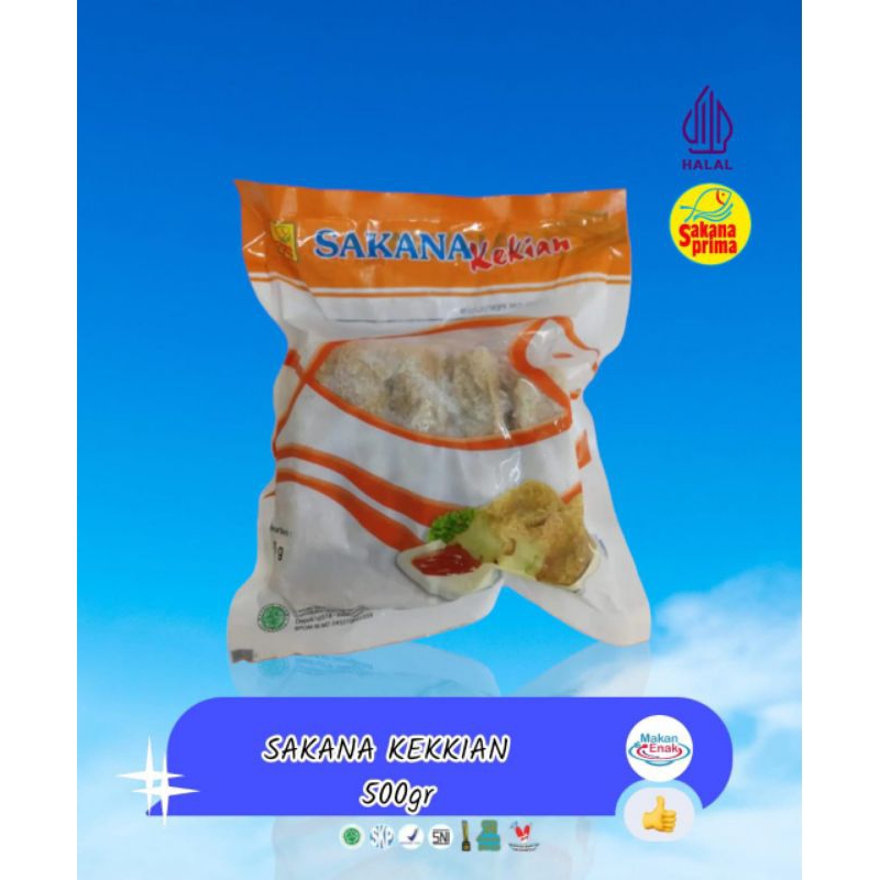 

Sakana Kekkian Udang ikan 500gr isi 14