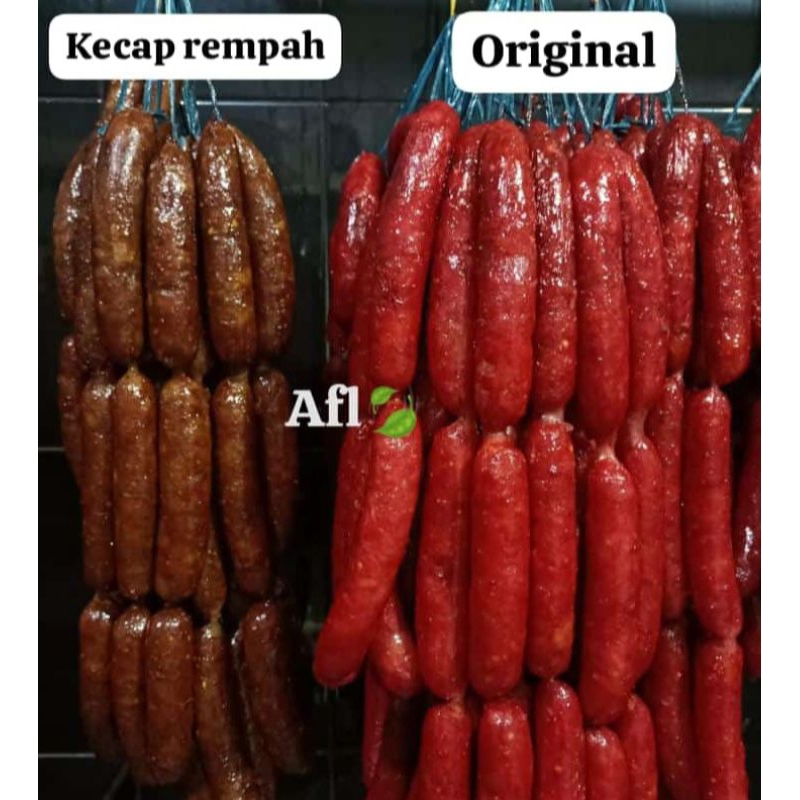 

sosis babi/konchong (Non halal) sosis babi pontianak