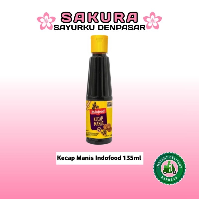 

Kecap Manis Indofood 135ml - SAKURA