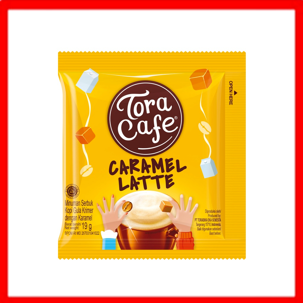 

KOPI TORA CAFFE CARAMEL LATTE 10 RENCENG