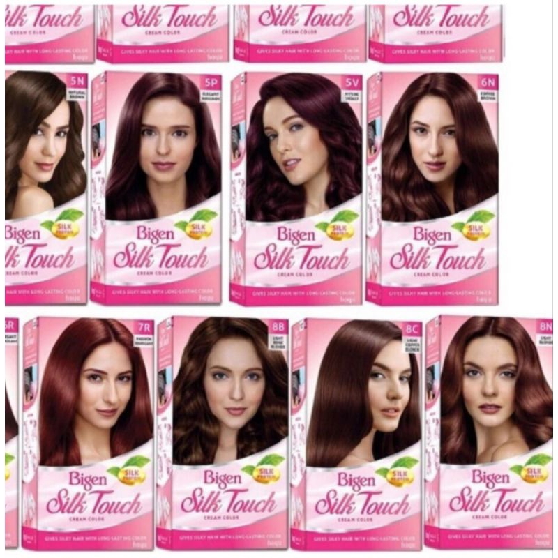 Bigen Silk Touch Cat Pewarna Rambut All Variant | Hair Color