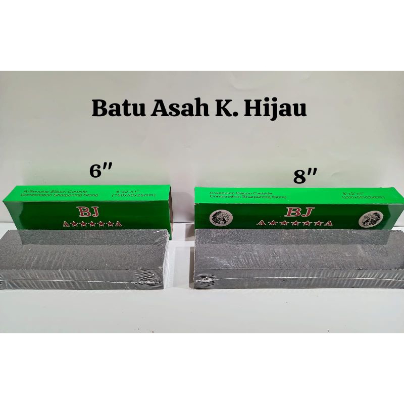 Batu Asah Gosok Pisau /Batu Gosok/Batu Asah BJ Dayak Hijau