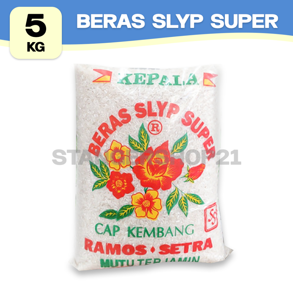 

Beras SLYP Super Cap Kembang 5L Mutu Terjamin