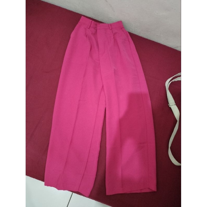 preloved kulot | kulot fuschia