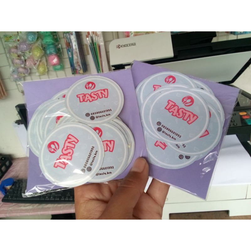 

stiker bontax cutting die cut