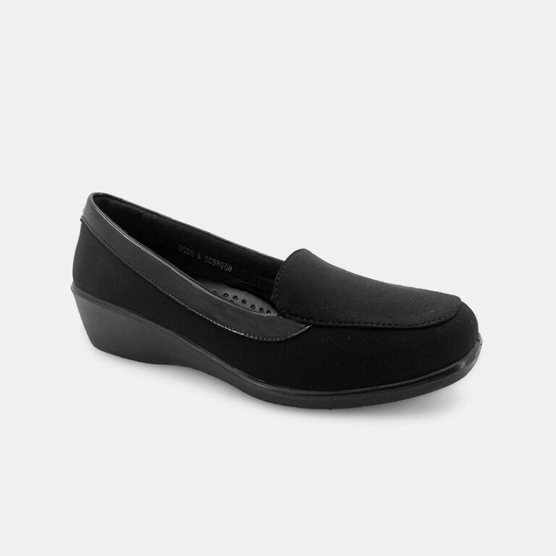 BATA COMFIT SEPATU PANTOFEL WANITA HITAM 659-6600