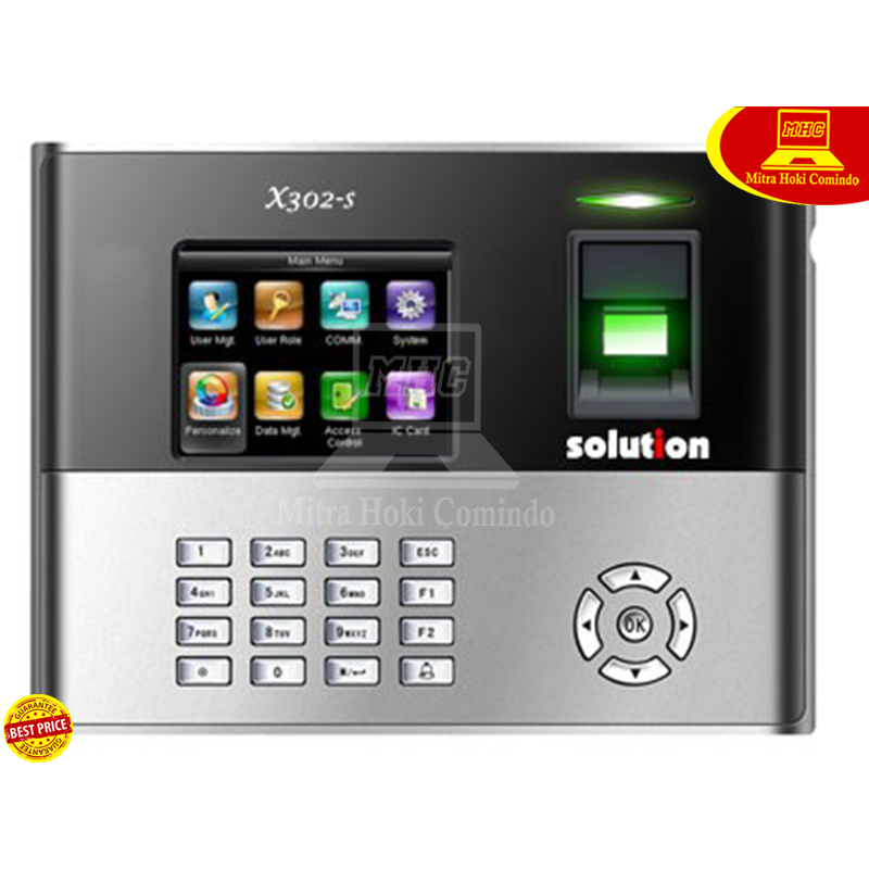 FINGERPRINT MESIN ABSENSI SOLUTION X-302S X302S
