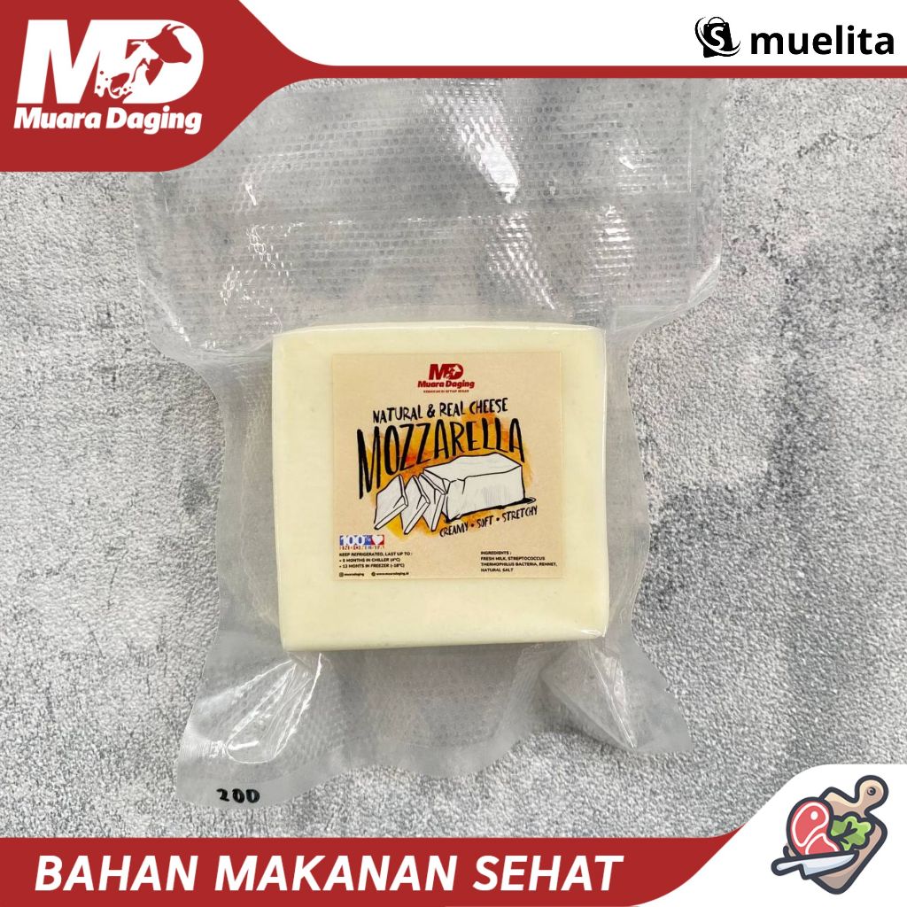 

KEJU MOZARELLA NATURAL & ALAMI. TANPA ZAT KIMIA YANG TIDAK DIBUTUHKAN OLEH TUBUH.