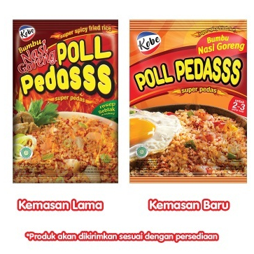 

Kobe Bumbu Nasi Goreng Poll Pedas 20 gr
