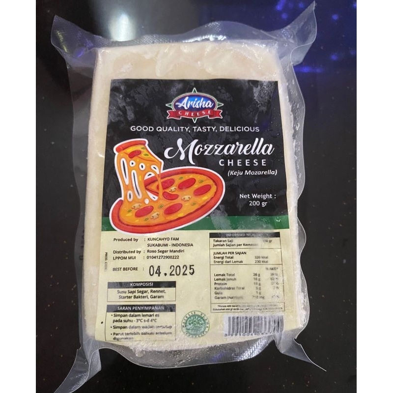 

Alisha Mozarella Balok 200gr