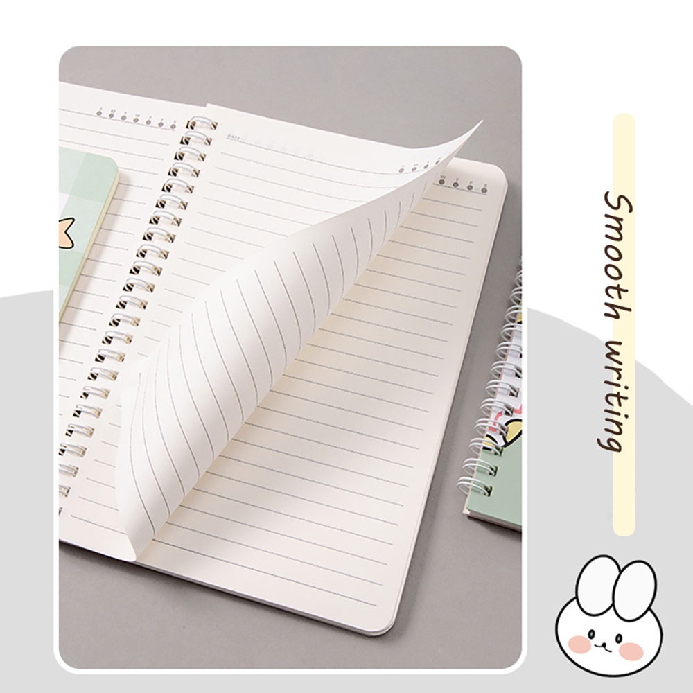 

Promo [COD] Set 4 Buah Buku Catatan Kawaii A5 Buku Catatan Bergaris Buku Harian Spiral Lucu Jurnal