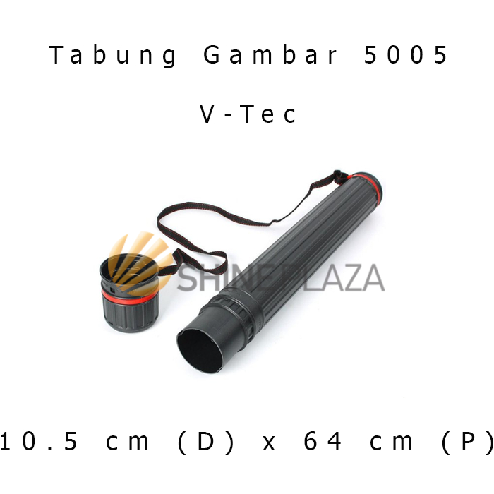 

Tabung Gambar Hitam V-Tec 5005 10.5cm - Drafting Tube VTec Diameter 10.5 cm