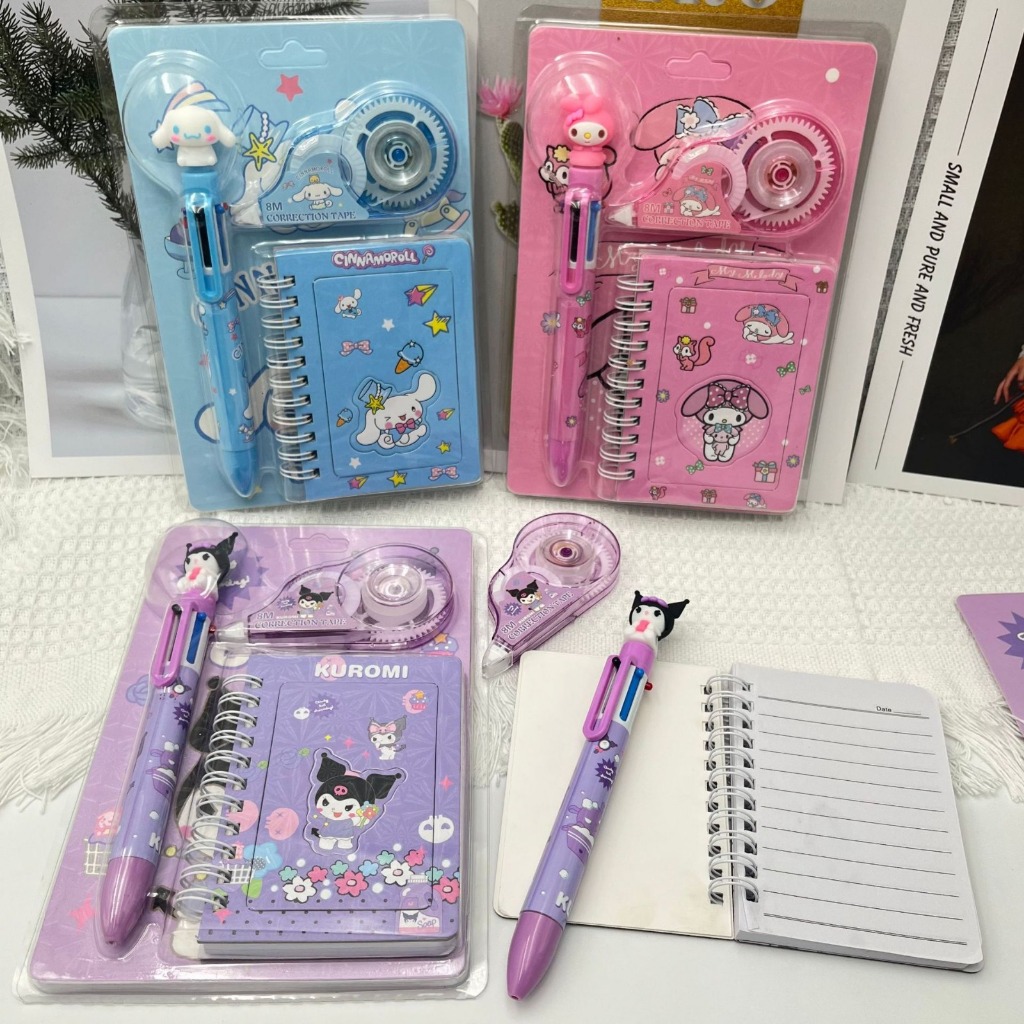 

GEMILANGWALLPAPER - SET ALAT TULIS PULPEN DAN BUKU MEMO SANRIO | SET PULPEN SANRIO | STUDY SET SANRIO | ALAT TULIS KANTOR | PERALATAAN SEKOLAH | PERLENGKAPAN ALAT TULIS | KADO ULANG TAHUN | HADIAH ULANG TAHUN ANAK