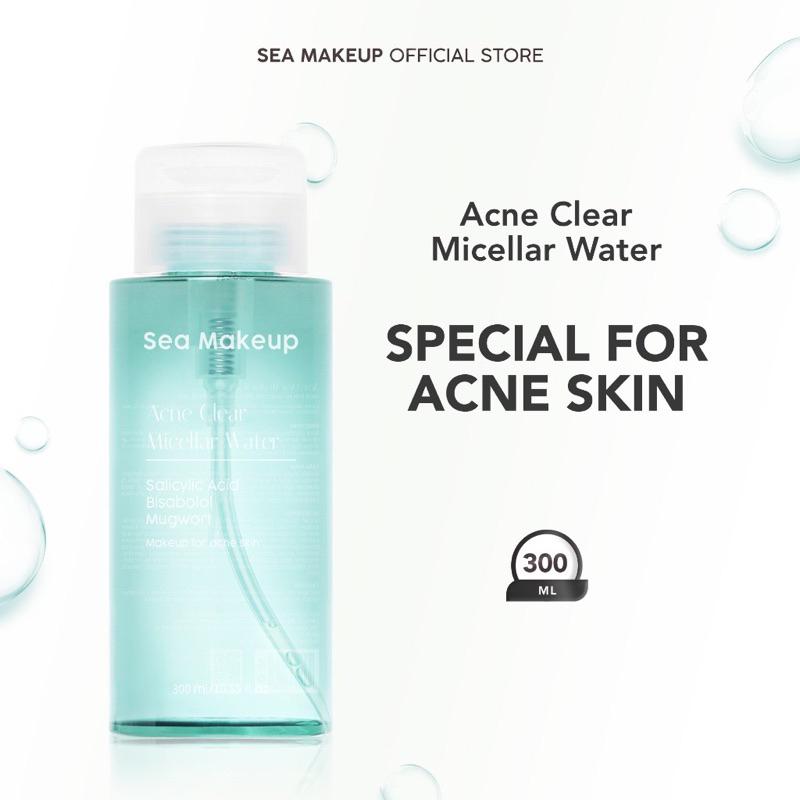 Sea MakeUp acne clear micellar water / SEA MAKEUP Micellar Water / Sea make up acne care micellar wa