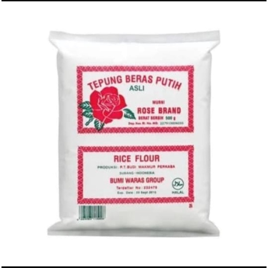 

Tepung Beras Rose Brand 500Gr