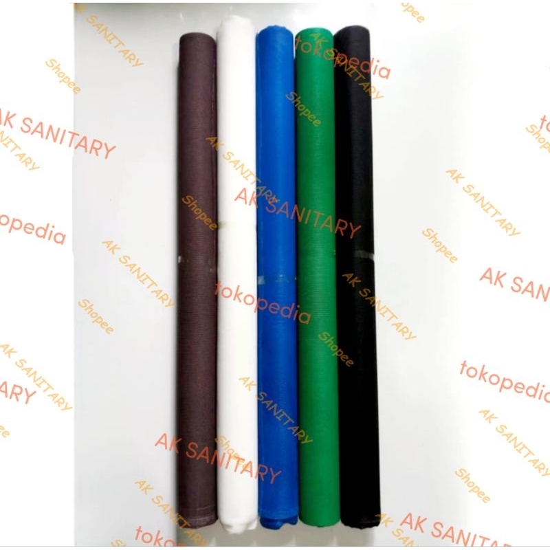 Kawat Kasa Nyamuk Strimin Nylon - Kawat Kasa Nyamuk Nilon - Kawat Nilon Nyamuk - Biru