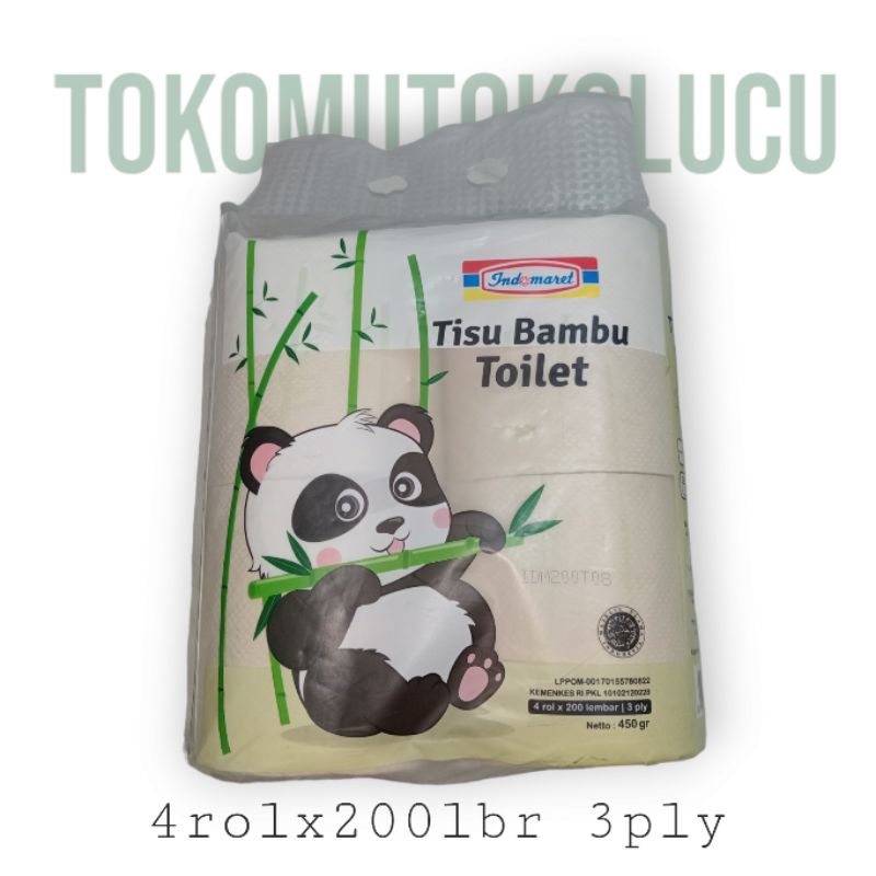 indomaret tisu bambu toilet isi 4 roll