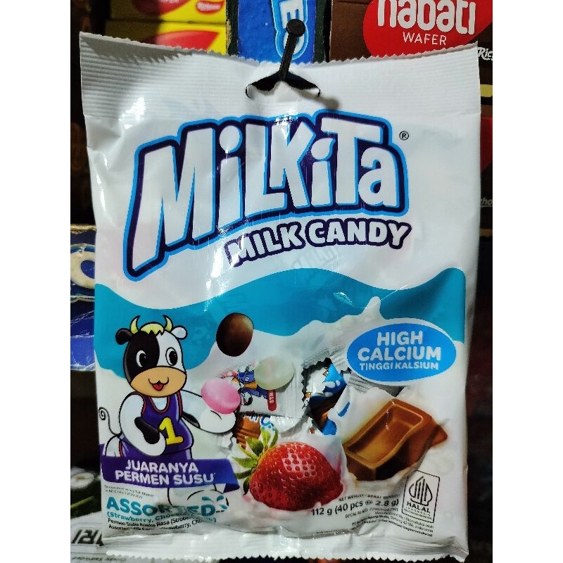 

Permen Milkita Milk Candy ( 1 Bungkus isi 40 )