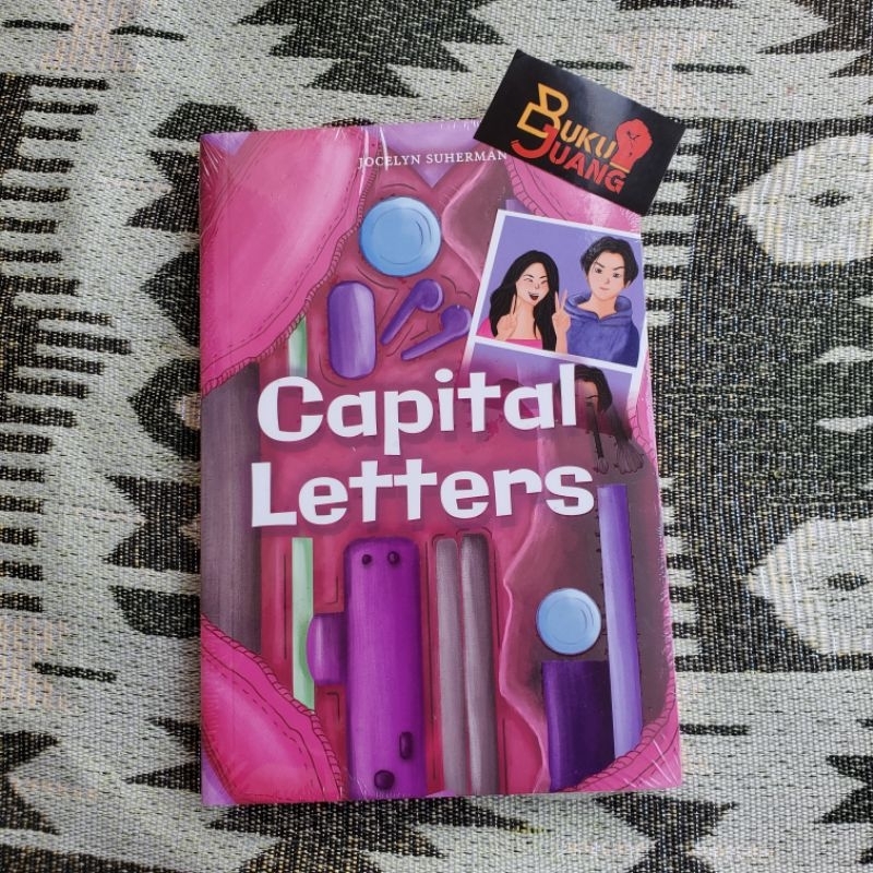 Novel Capital letters by Jocelyn Suherman (ORIGINAL)