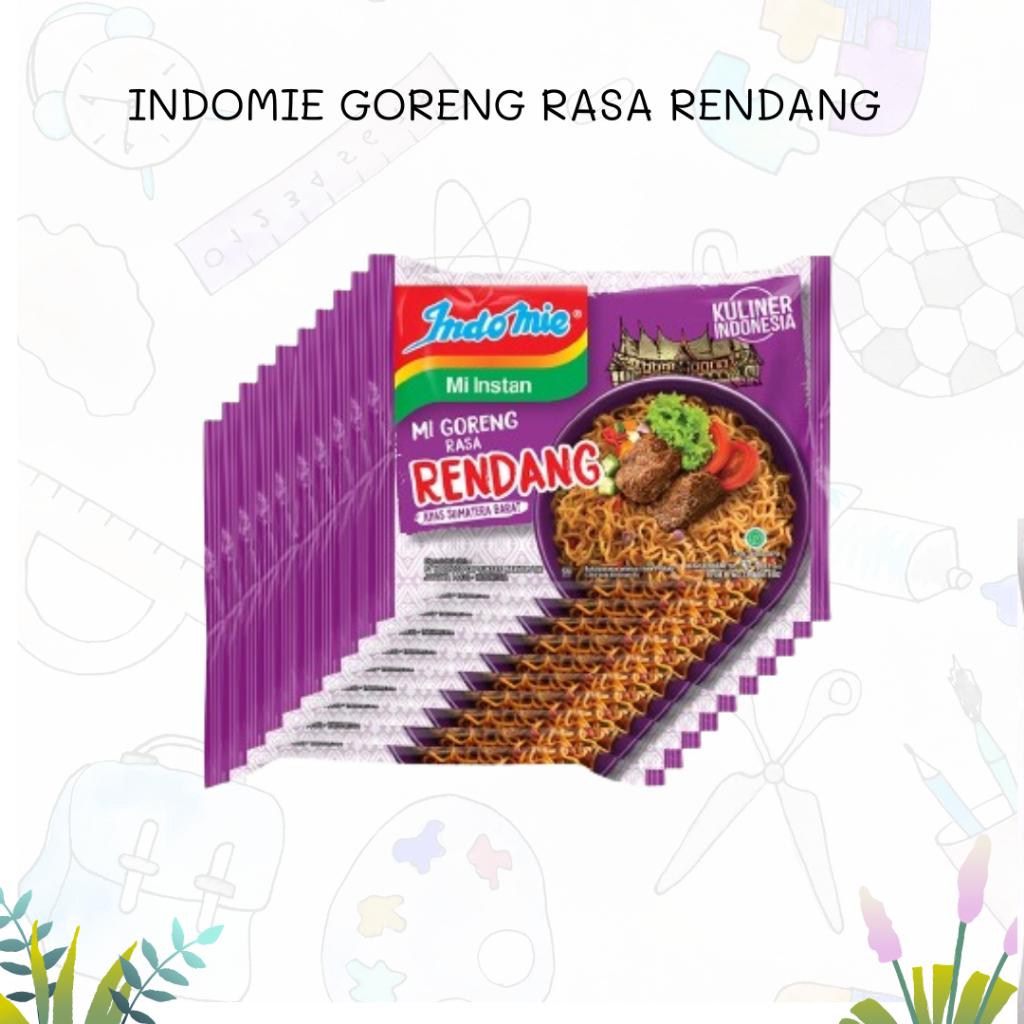 

Indomie Goreng Rendang 90gr