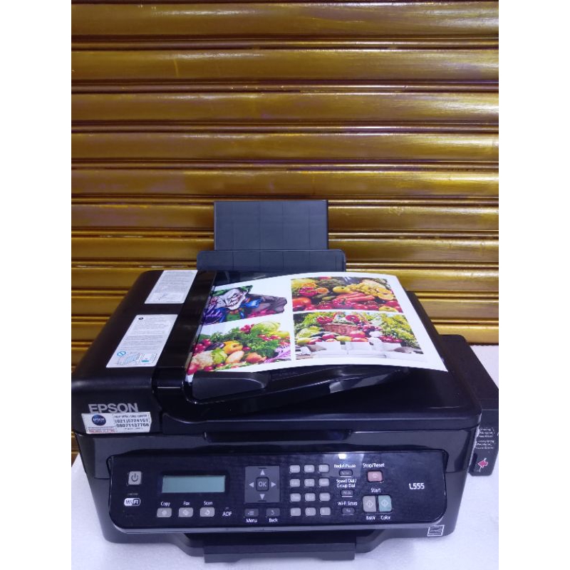 printer Epson L555 print scan copy wifi
