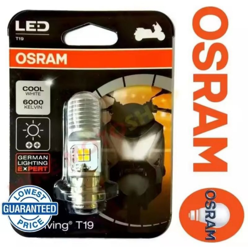 BOHLAM LED LAMPU DEPAN MOTOR OSRAM LED AC/DC PUTIH BEAT FI ESP STREET POP MIO M3 Z 125 VARIO 125 OLD