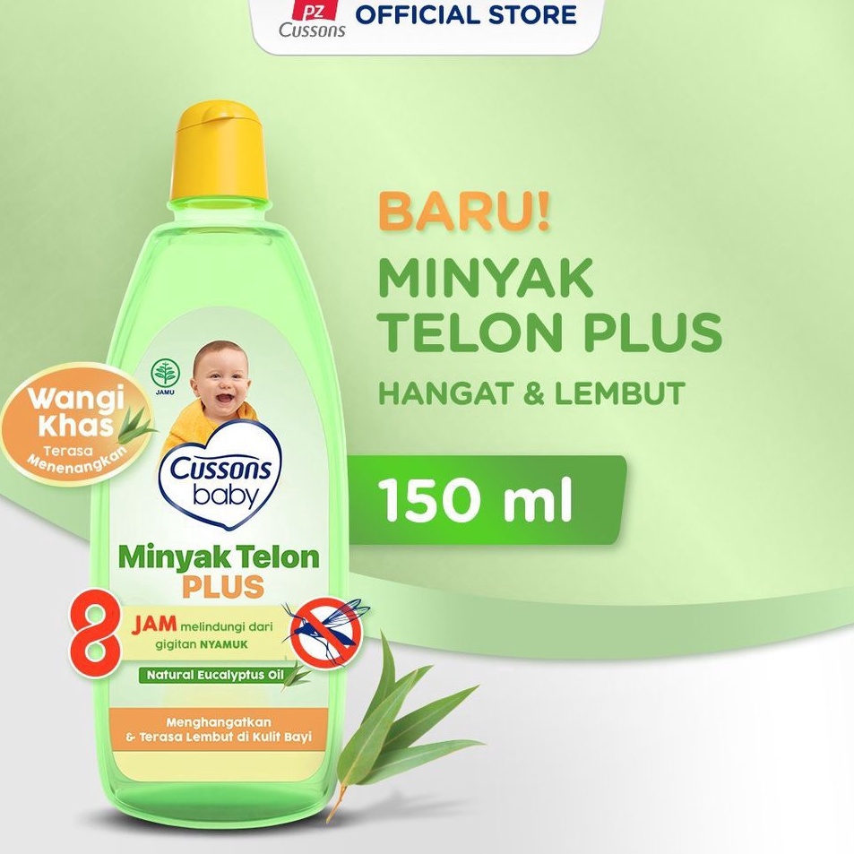 

Sale Cussons Baby Telon Oil Plus Minyak Telon Bayi 15ml