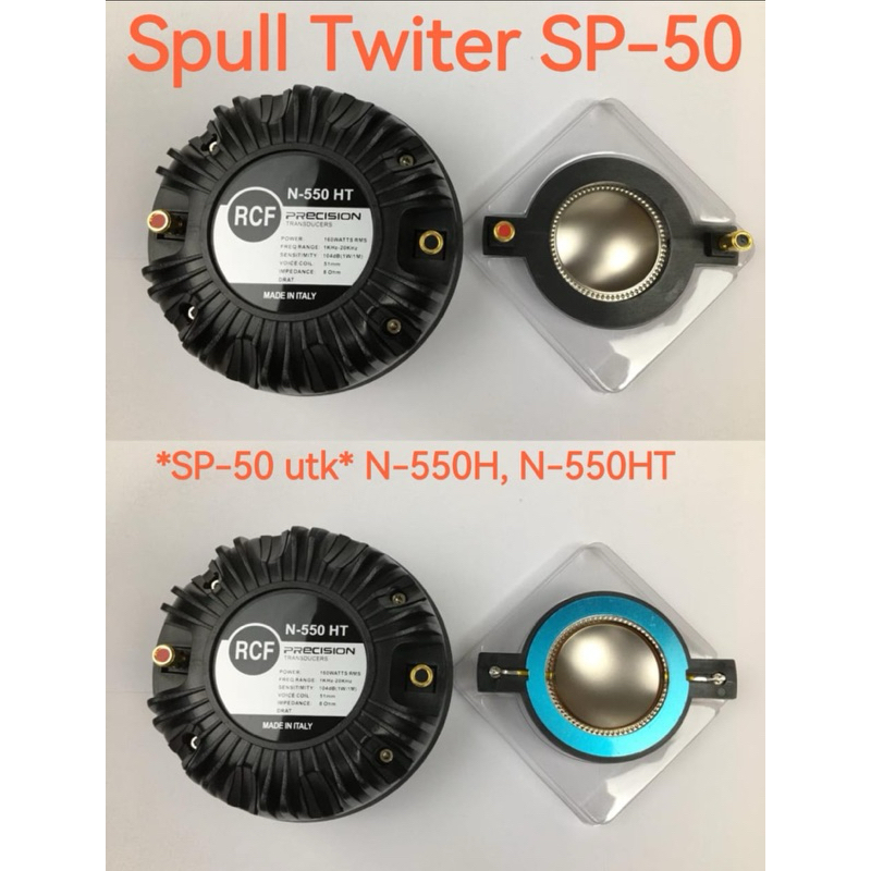 SPULL DRIVER RCF N550H/N550HT SPOOL N550H/N550HT LILITAN TEMBAGA SPUL 50MM Spol N550H/N550HT