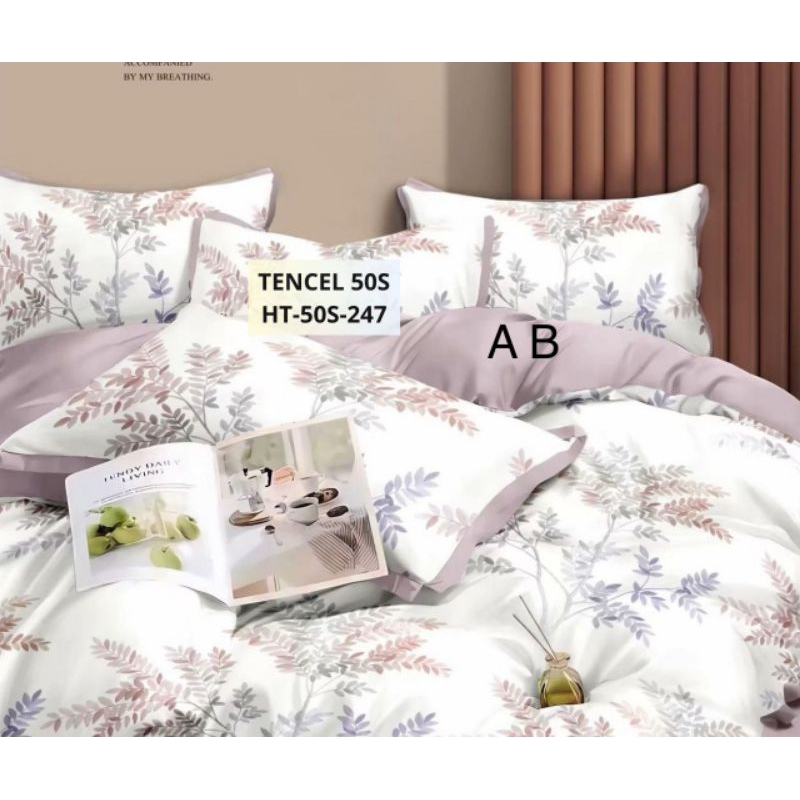 Bed Cover Tencel Sutra Organik