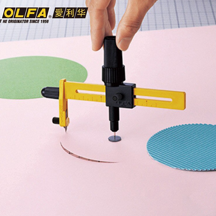 

Ready Stock OLFA Pisau Potong Lingkaran 1cm15cm CMP1 Compass Cutter
