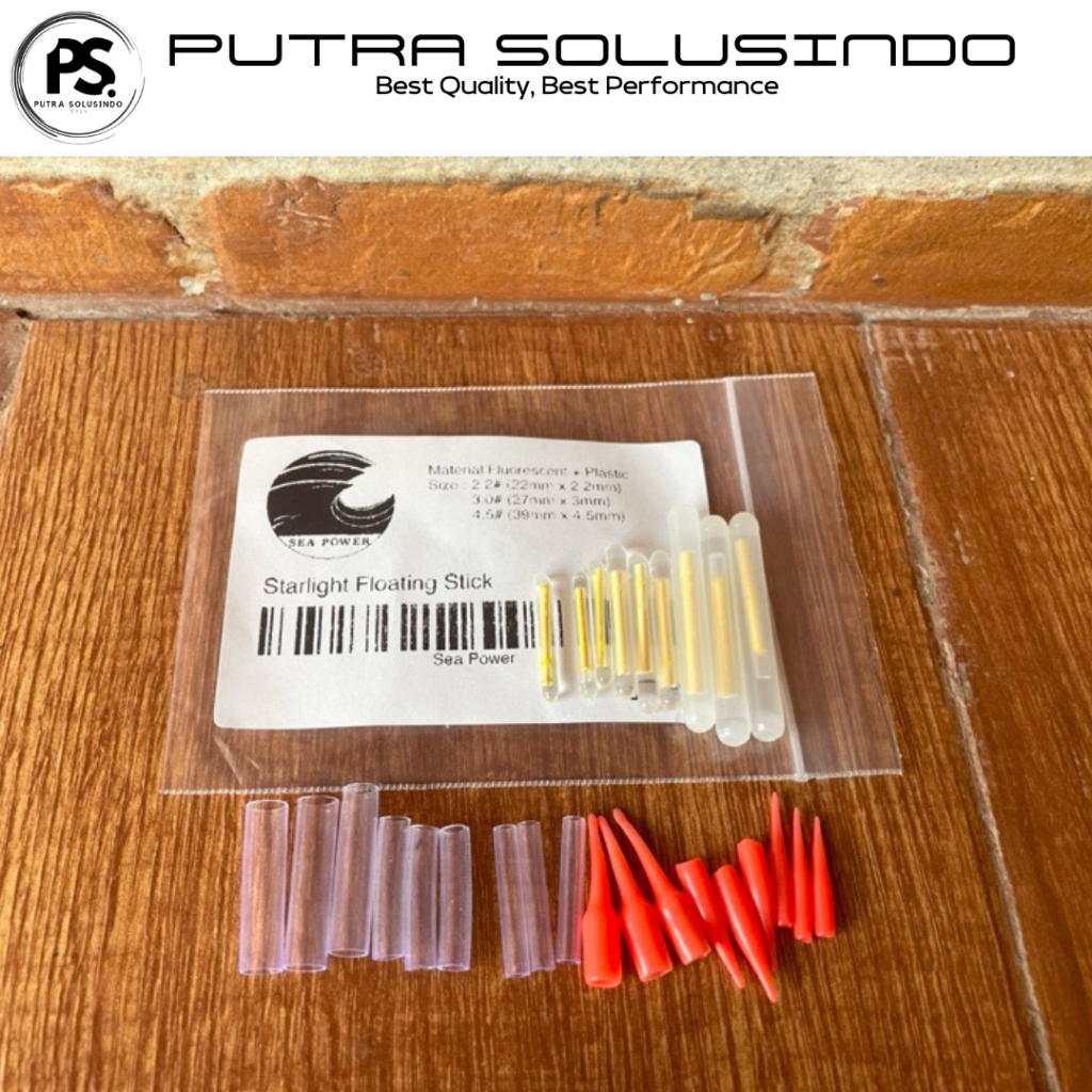 Starlight Pancing isi 10pcs - Lampu Light Stick Pancing Menyala Dalam Gelap