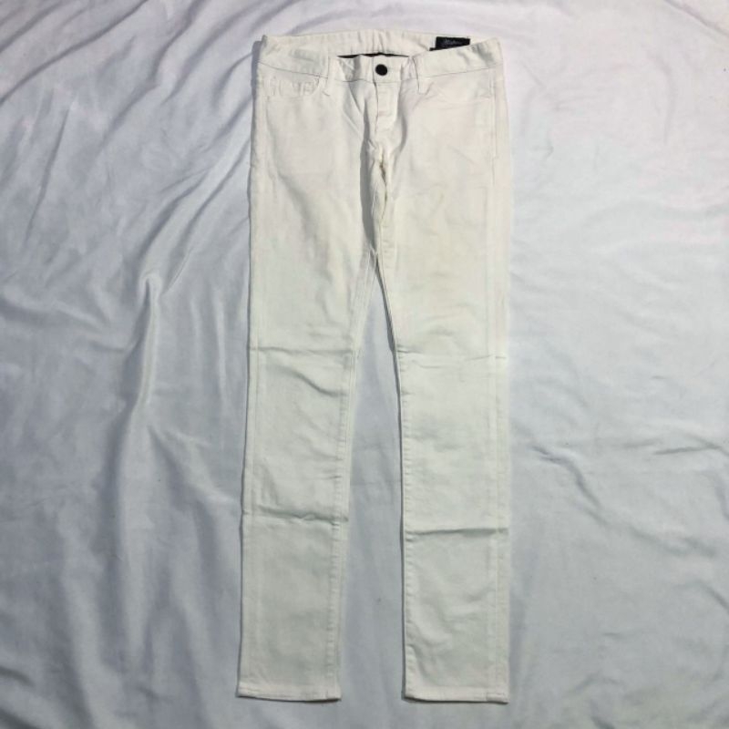 Celana Panjang Longpants Jeans Azul by Moussy Putih Tulang Skinny Original Second Preloved #CJ415