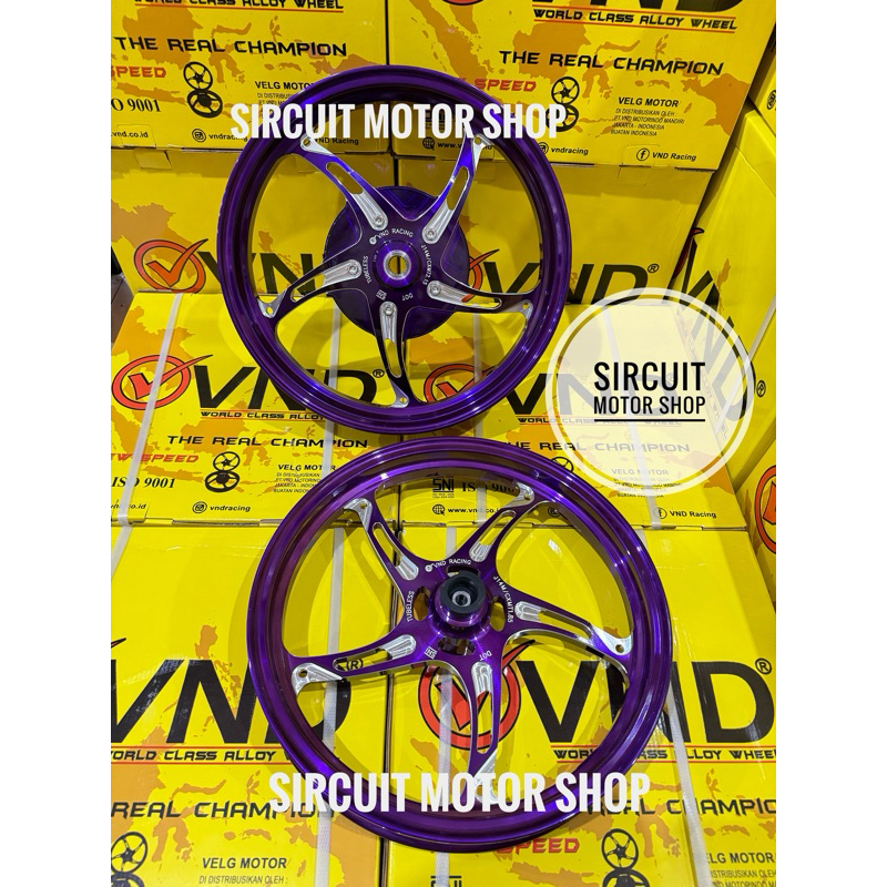 VELG VND NEW SPEED RING 14 MIO SPORTY MIO SMILE / VELG RACING VND NEW SPEED BINTANG LAUT RING 14 MIO
