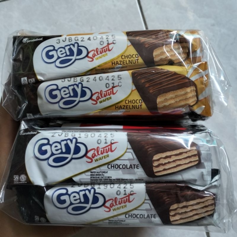 

Gery Salut Wafer Pack isi 24+2pcs X 6gr