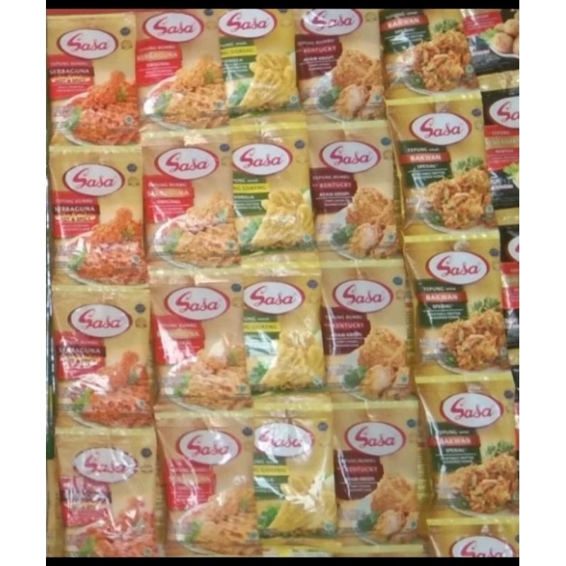 

Sasa Tepung Bumbu Kentucky 75grX10pcs (1 renceng)