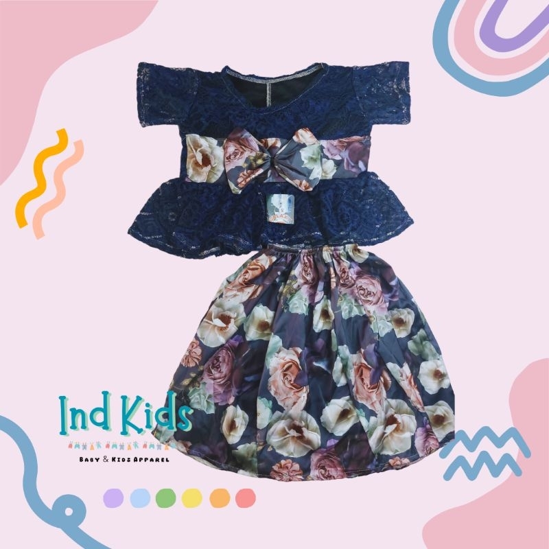 Baju Pesta Anak Perempuan Brokat Kebaya Anak Setelan Kebaya Anak 2 - 3 Tahun | Surabaya Jawa Timur