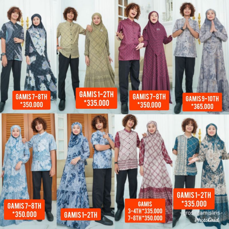 LIVE SALE TEBUS MURAH‼️GAMIS ANAK HALIZA ZIFANA‼️Gamis Haliza Zifana 13 by Haliza Style Abaya printi