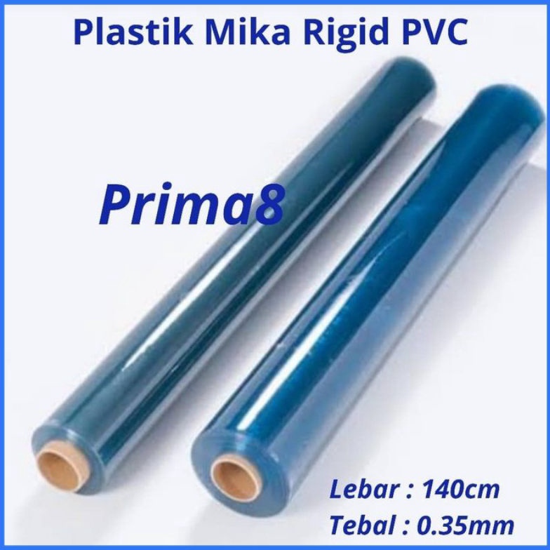 

ORDER SAJA GAN Plastik Mika Rigid Kaku PVC Clear Bening Tebal 35mm Lebar 14cm Hantaran Seserahan Sourvenir FaceShield ECER METERAN