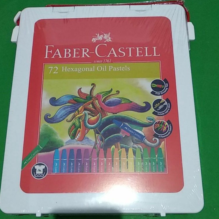 

PROMO Crayon Hexagonal Oil Pastels Faber Castell Isi 72